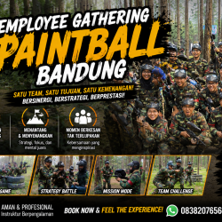 Employee Gathering Paintball Bandung: Sensasi War Game Seru Pemacu Komunikasi & Strategi Tim